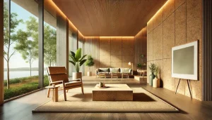 Cork granules for environmentally friendly design